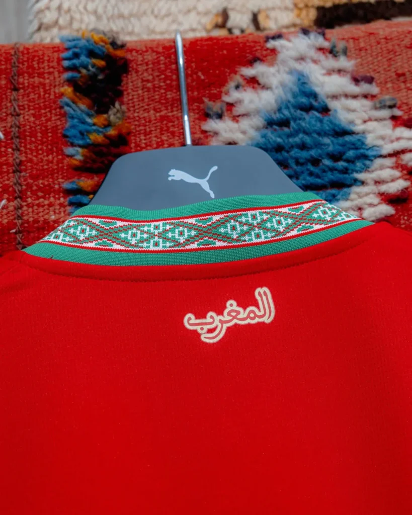 Marruecos recupera el bordado tradicional en su camiseta del Mundial 2026