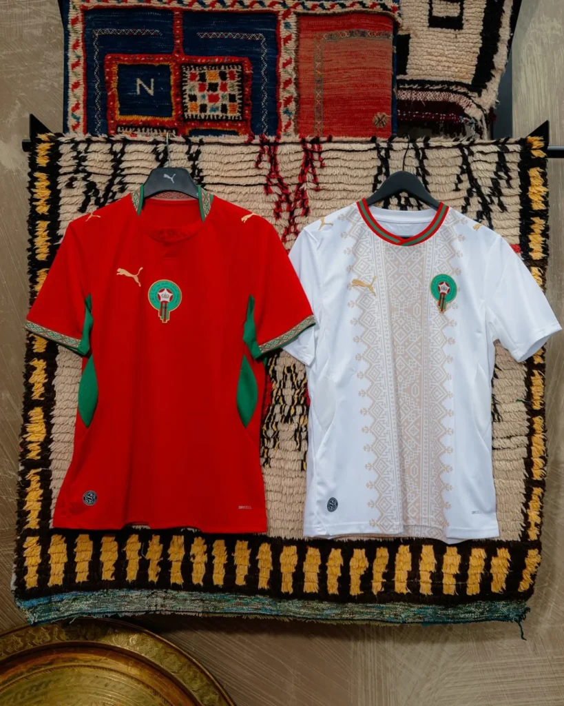 Marruecos recupera el bordado tradicional en su camiseta del Mundial 2026