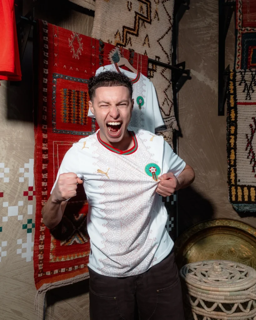 Marruecos lleva el tejido amazigh en su segunda camiseta del Mundial 2026