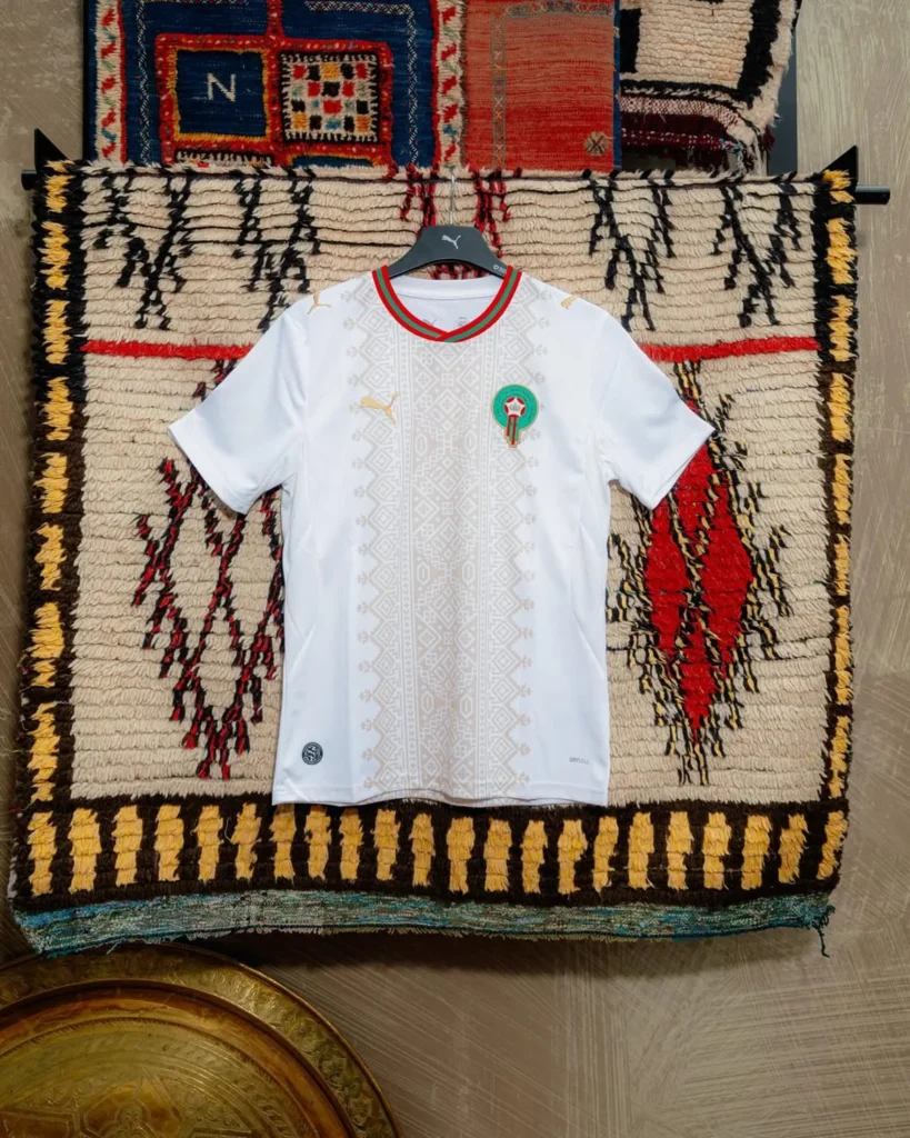 Marruecos lleva el tejido amazigh en su segunda camiseta del Mundial 2026