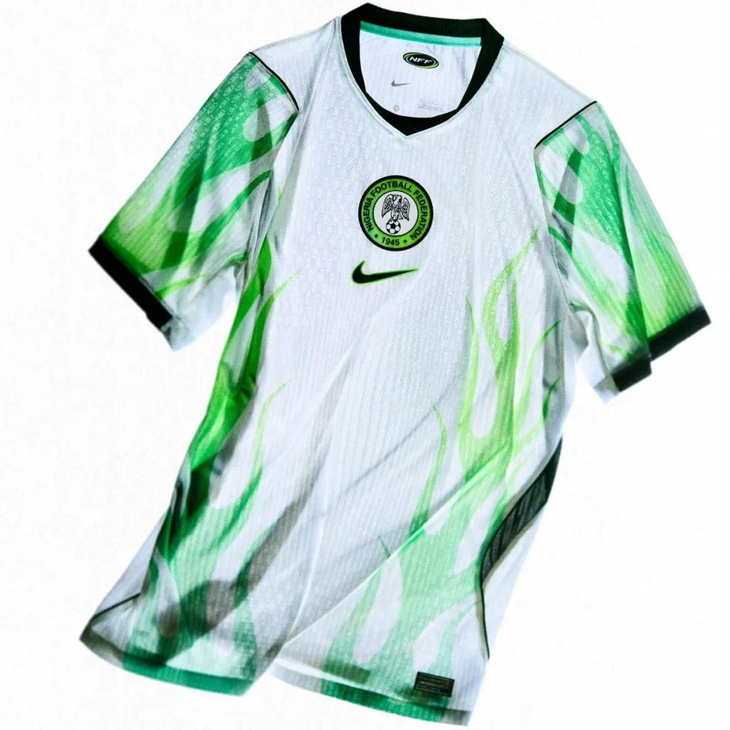 Nigeria confía en la energía de una nueva generación con sus camisetas 2026-2027