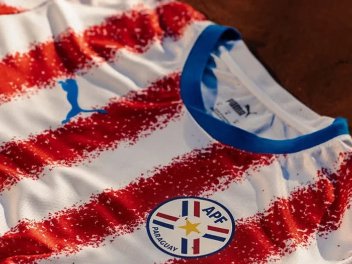 La tierra colorada y los ríos inspiran las camisetas de Paraguay para el Mundial 2026