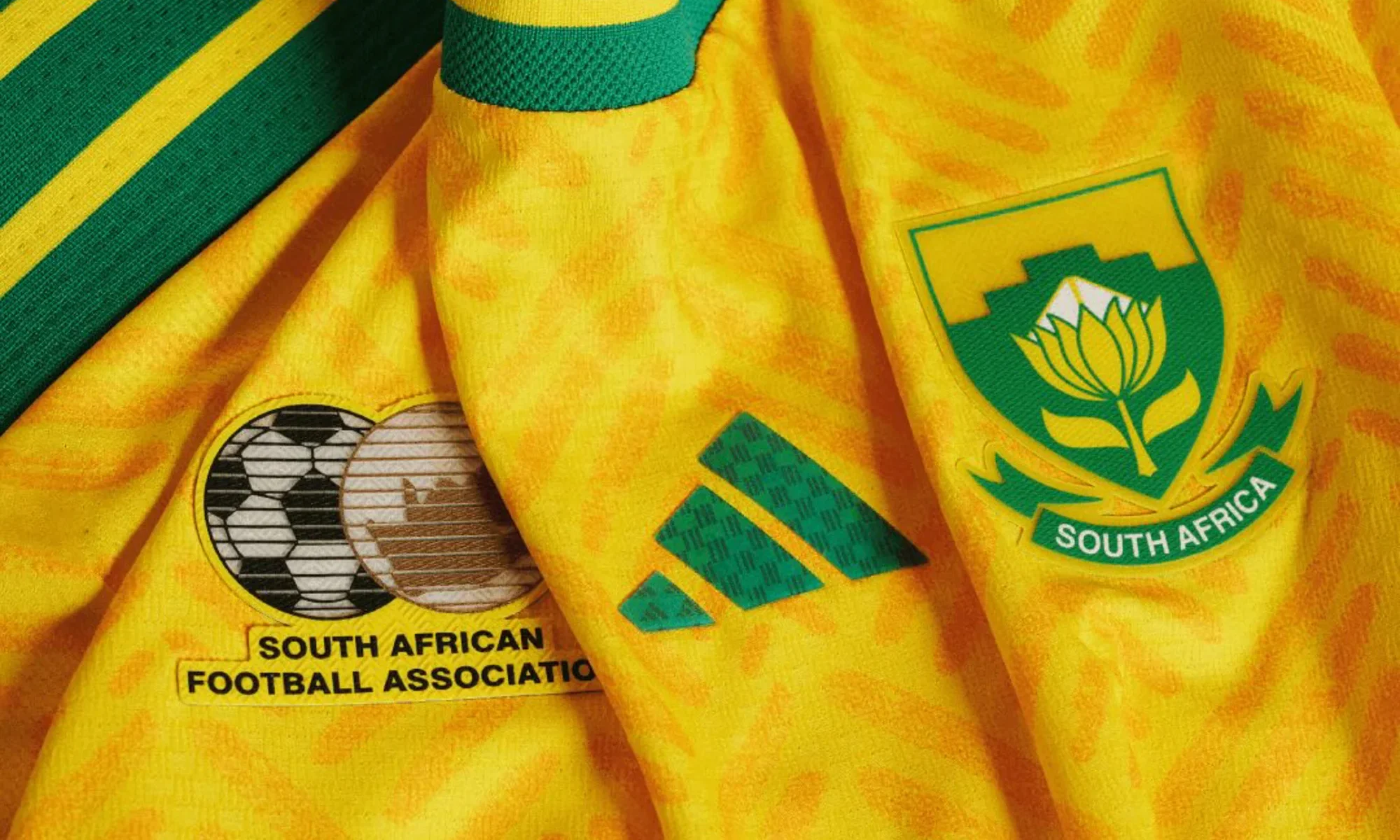 Sudáfrica revive el espíritu de 2010 en sus camisetas para el Mundial 2026