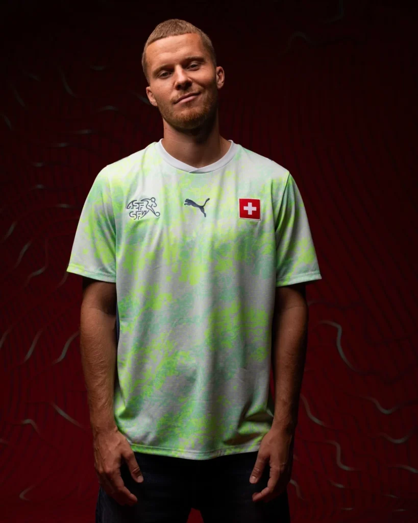 Suiza se pasa al verde flúor en su segunda camiseta del Mundial 2026