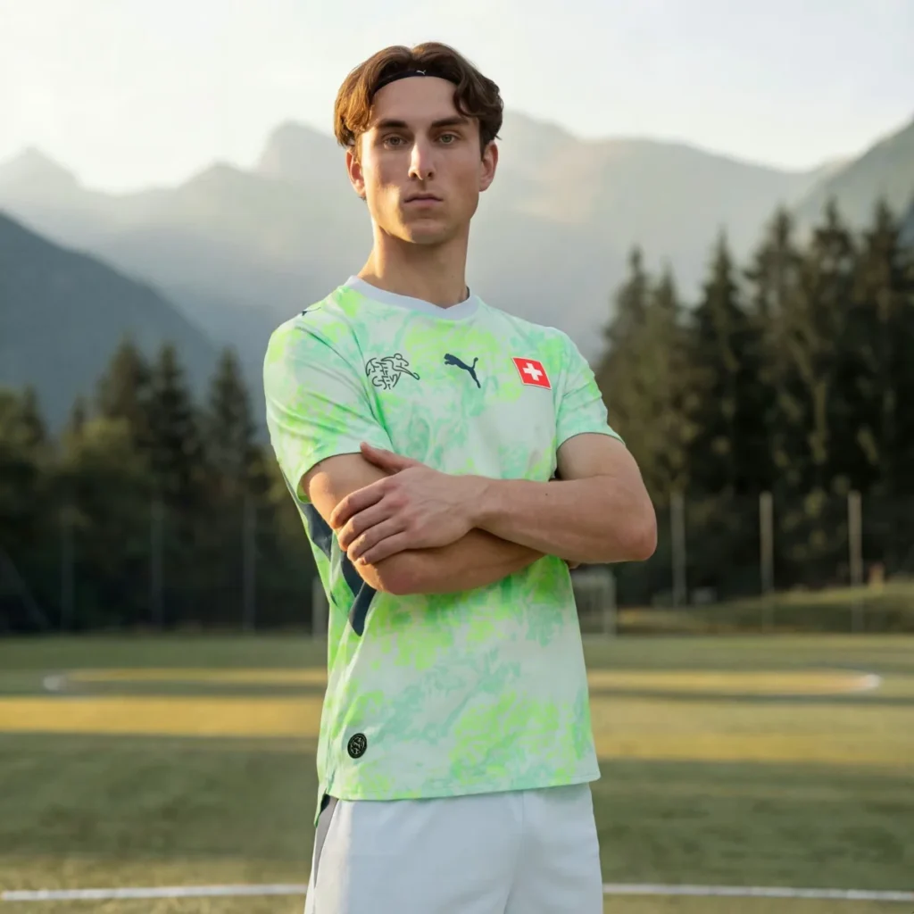 Suiza se pasa al verde flúor en su segunda camiseta del Mundial 2026