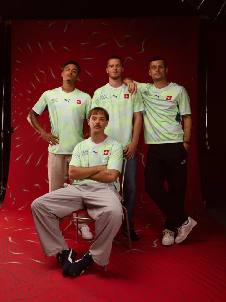 Suiza se pasa al verde flúor en su segunda camiseta del Mundial 2026