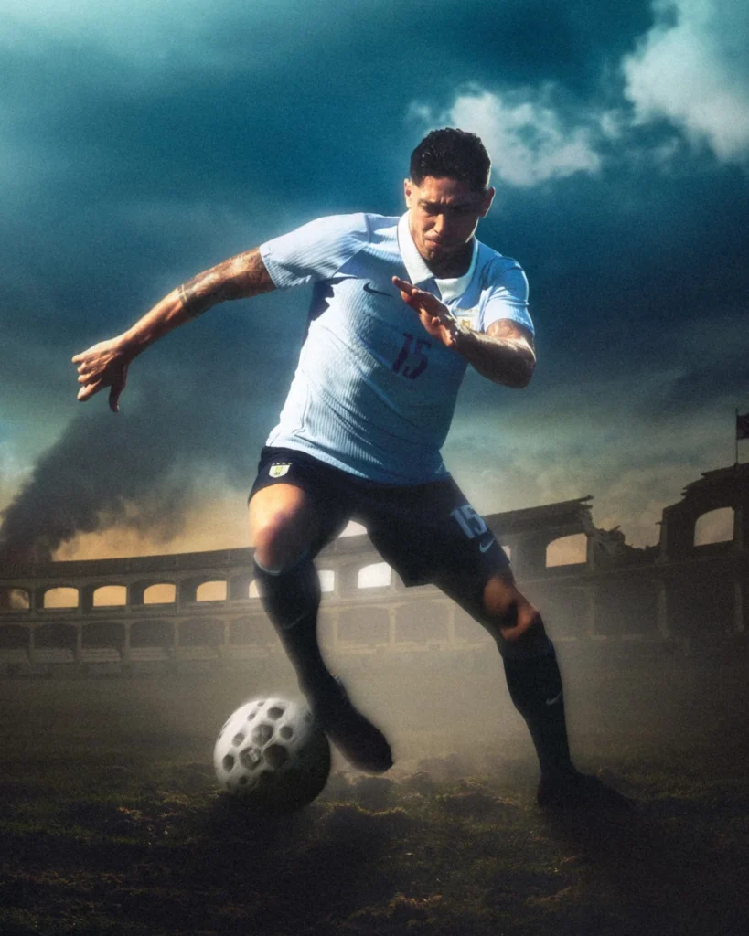 La camiseta local de Uruguay para el Mundial 2026 apuesta por la esencia pura