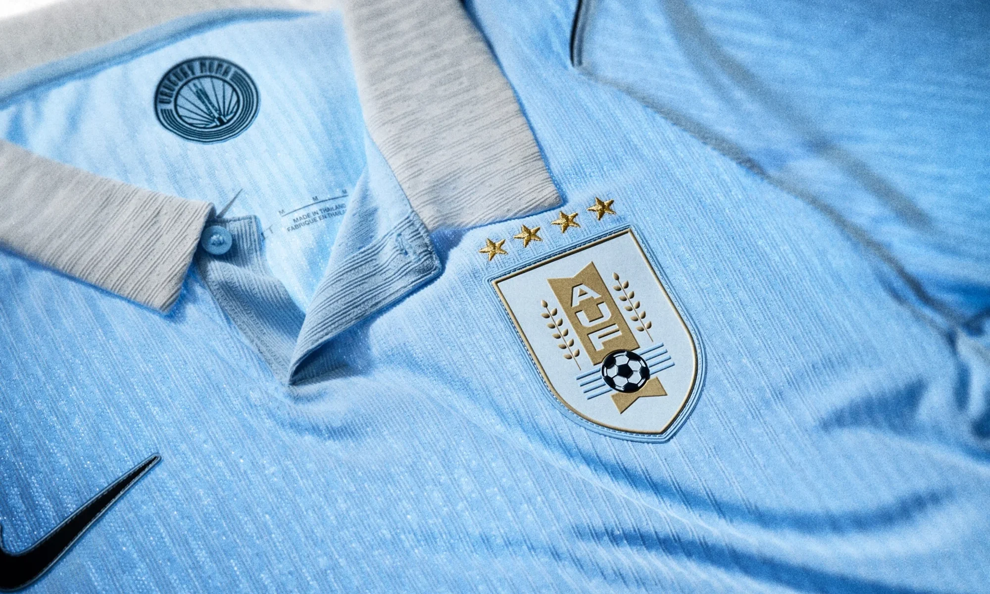 La camiseta local de Uruguay para el Mundial 2026 apuesta por la esencia pura