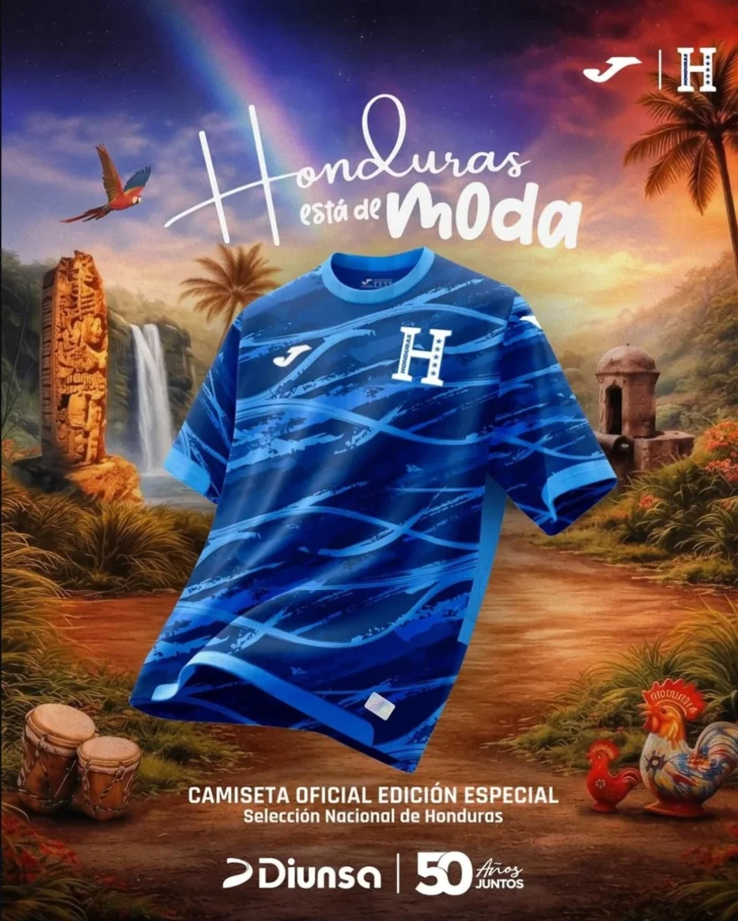 Honduras presenta sus camisetas 2026-2027 de JOMA