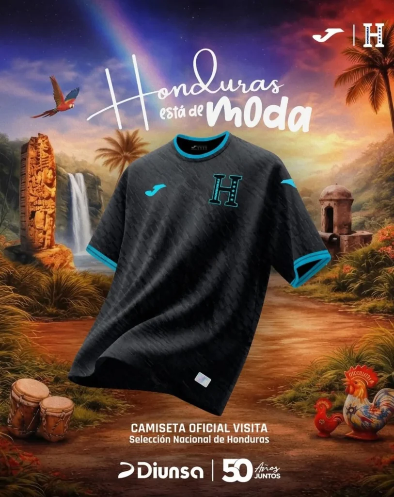 Honduras presenta sus camisetas 2026-2027 de JOMA