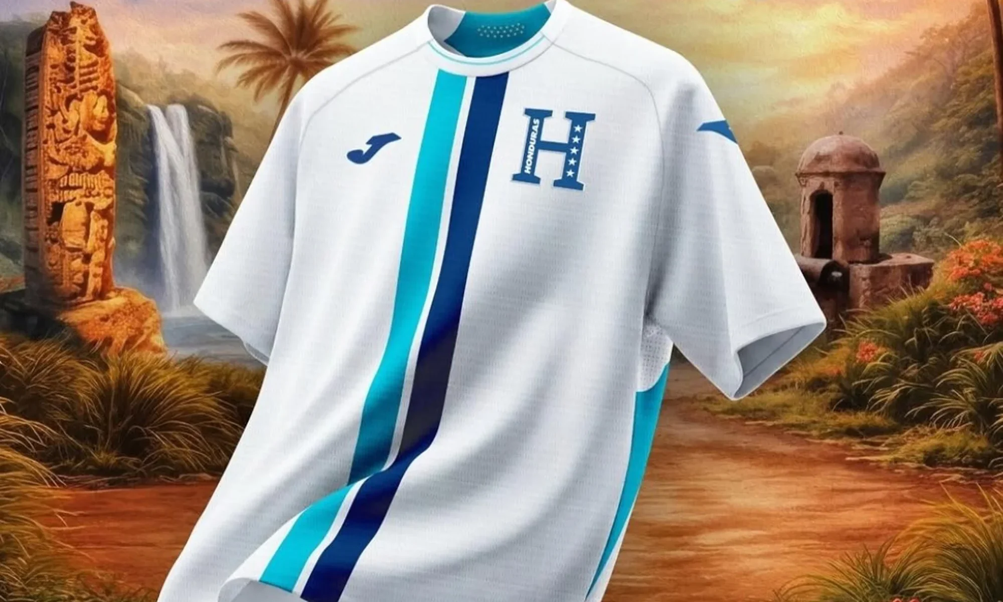 Honduras presenta sus camisetas 2026-2027 de JOMA