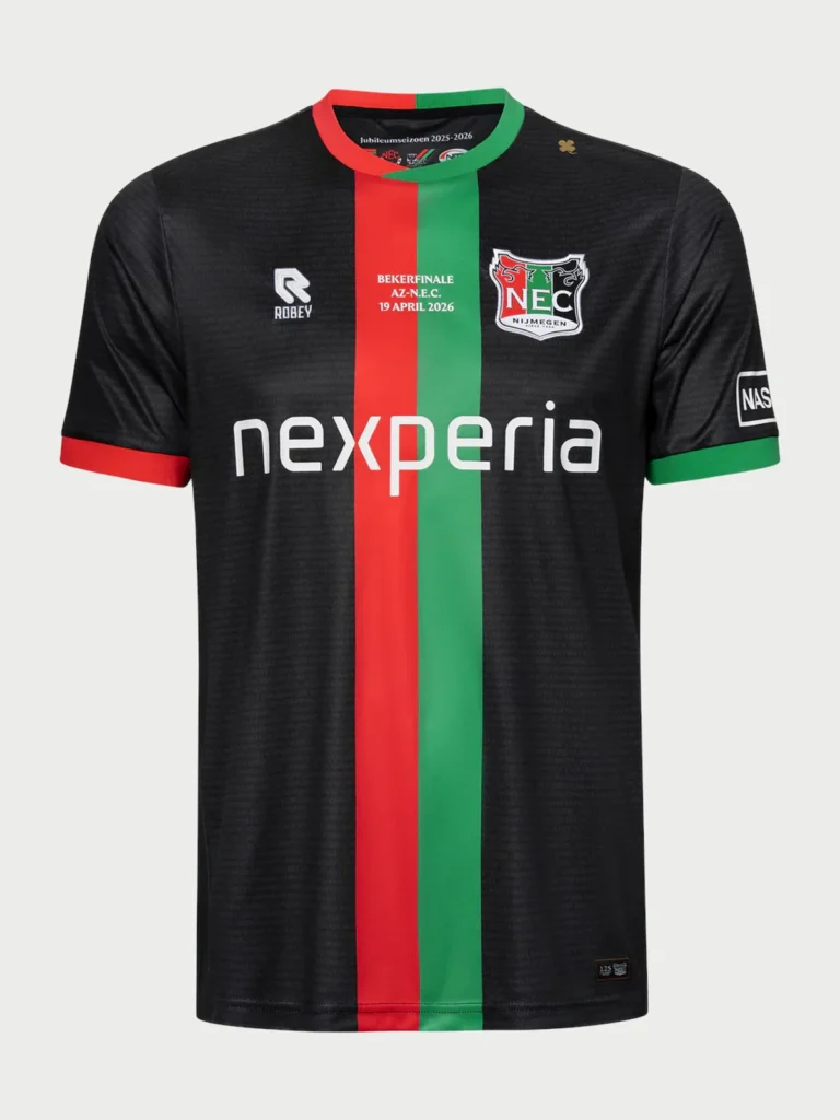 El N.E.C. Nijmegen estrena una camiseta especial para la final de copa 2026