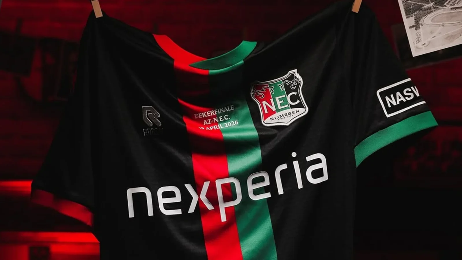 El N.E.C. Nijmegen estrena una camiseta especial para la final de copa 2026