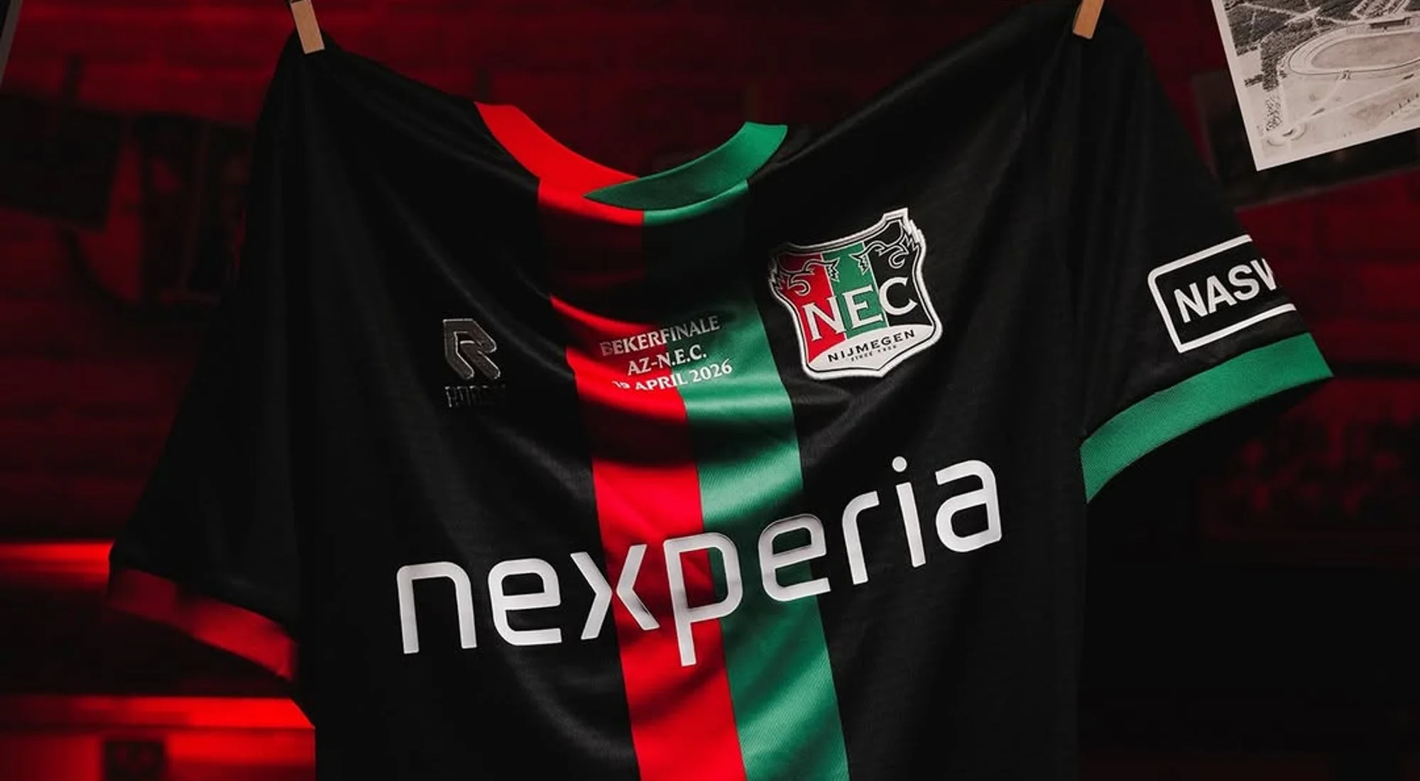 El N.E.C. Nijmegen estrena una camiseta especial para la final de copa 2026