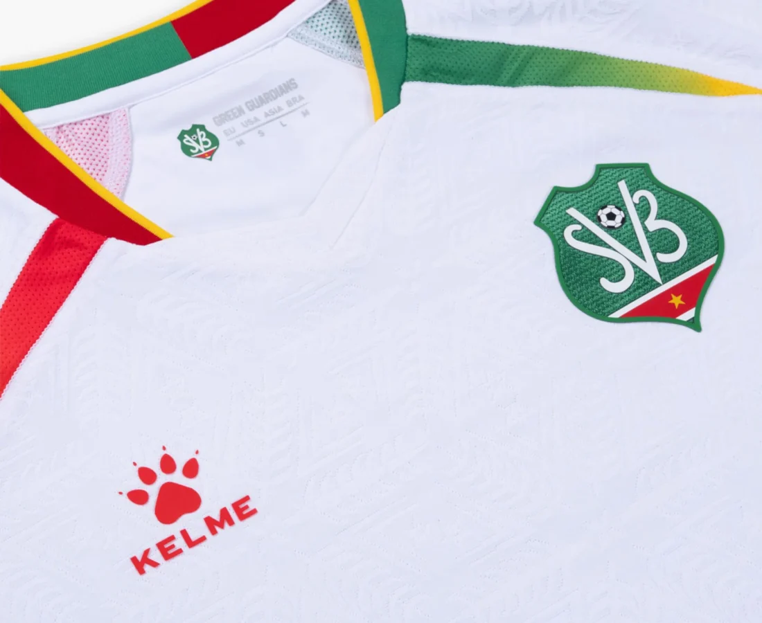 Surinam estrena camiseta local 2026-2027 de la mano de Kelme