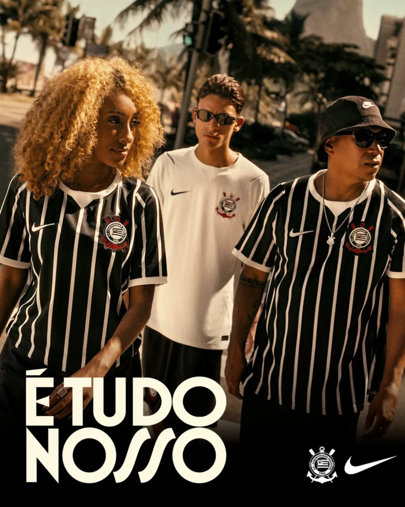 El Corinthians revive la Invasión de 1976 en sus camisetas 2026-2027