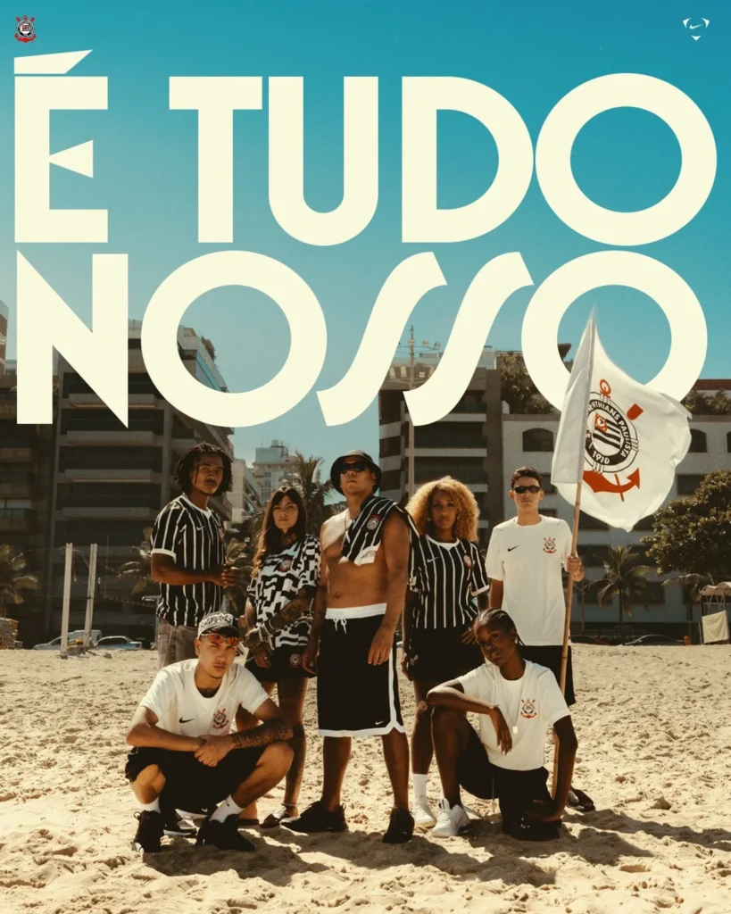 El Corinthians revive la Invasión de 1976 en sus camisetas 2026-2027