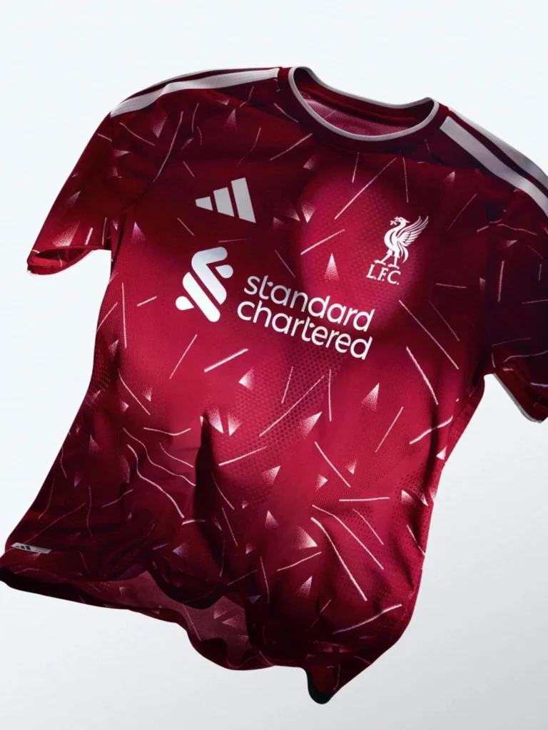 El Liverpool rescata el patrón de los años 90 en su camiseta local 2026-2027