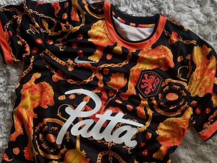 Patta firma la camiseta de calentamiento de Países Bajos para 2026-2027