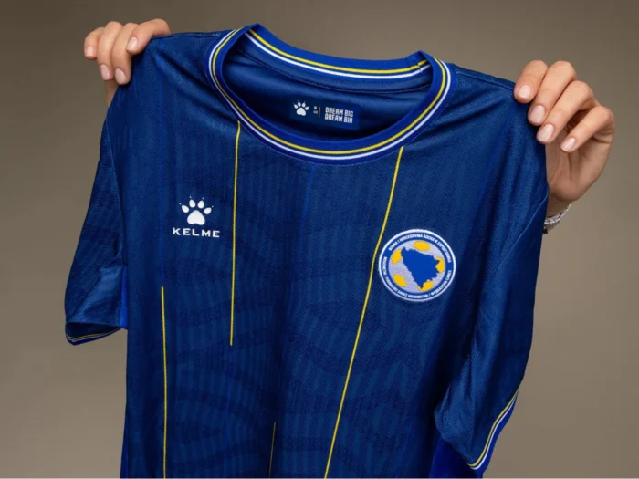 Bosnia y Herzegovina desvela las camisetas con las que jugará el Mundial 2026