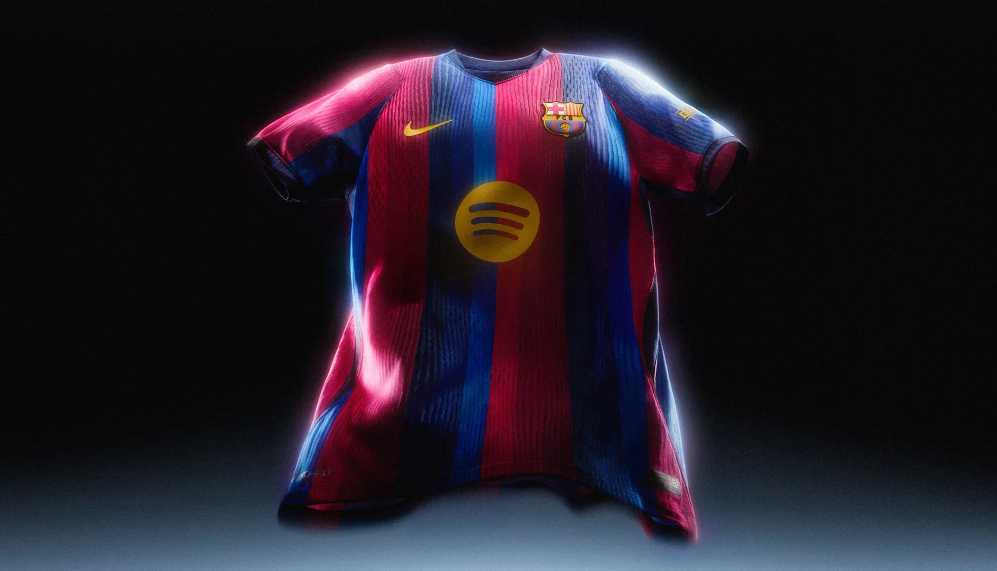 La primera camiseta del FC Barcelona 2026-2027 late al ritmo del Blaugrana Heartbeat