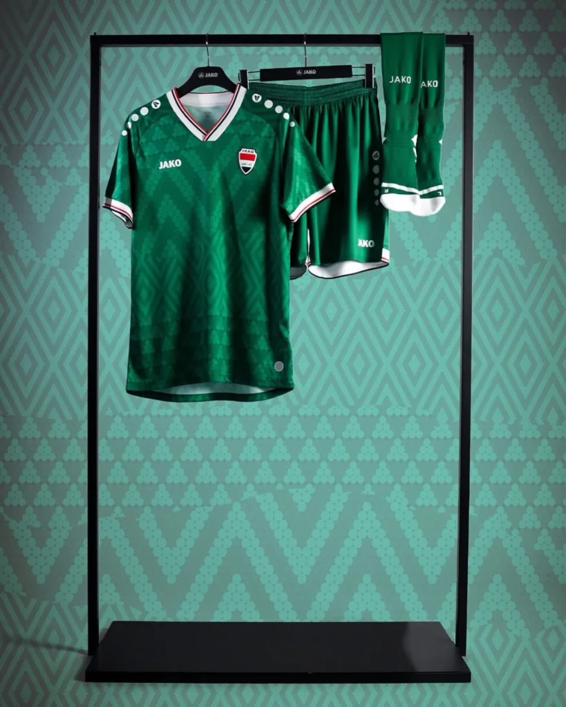 Irak llevará al Mundial 2026 unas camisetas inspiradas en los mosaicos de Uruk