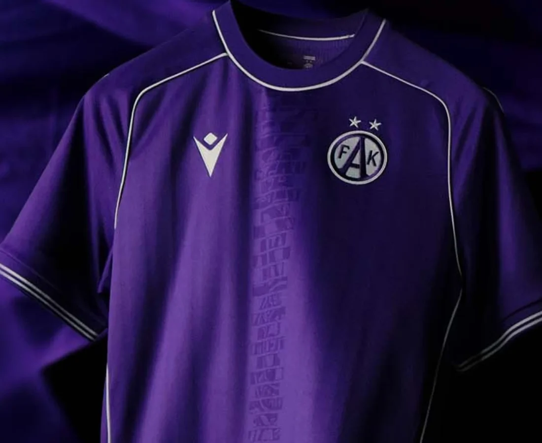 El Austria de Viena rinde homenaje a sus escudos históricos en sus camisetas 2026-2027