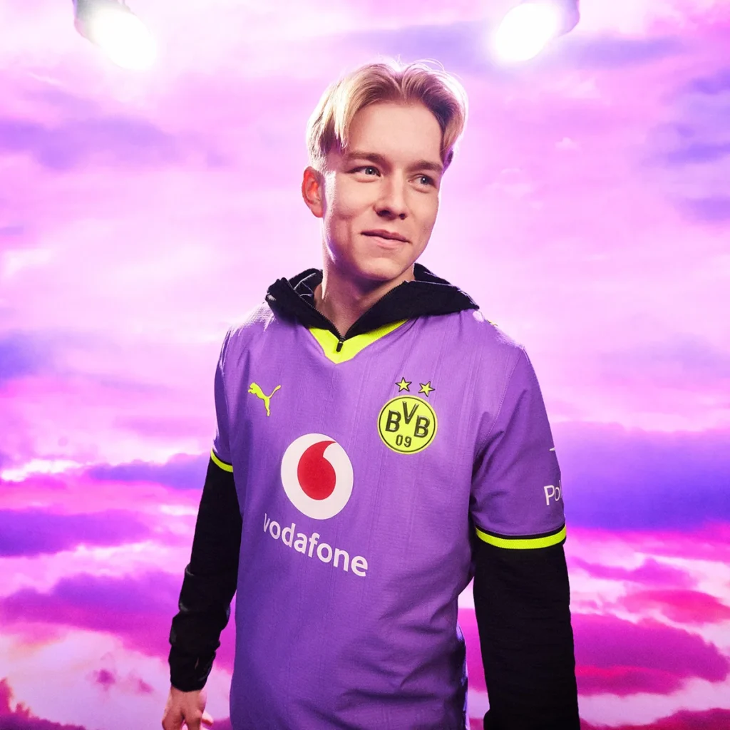El Borussia Dortmund se viste de morado con su tercera camiseta 2026-2027