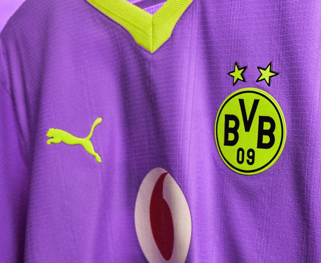 El Borussia Dortmund se viste de morado con su tercera camiseta 2026-2027