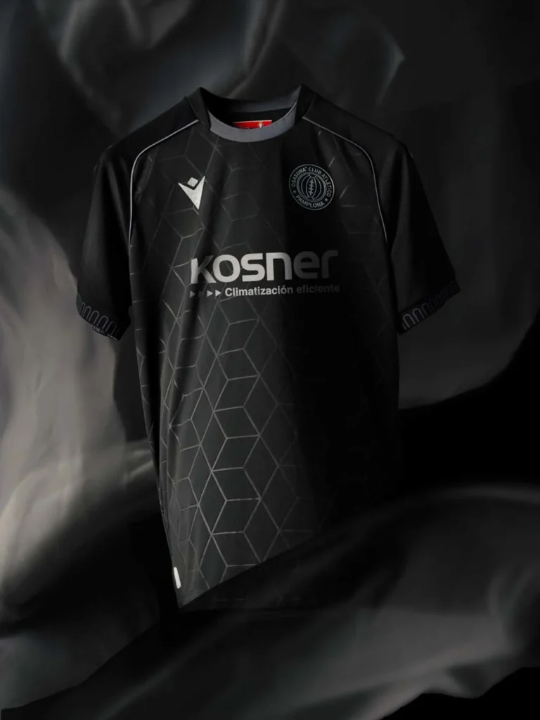 Las camisetas del CA Osasuna 2026-2027 se inspiran en la Plaza del Castillo de Pamplona