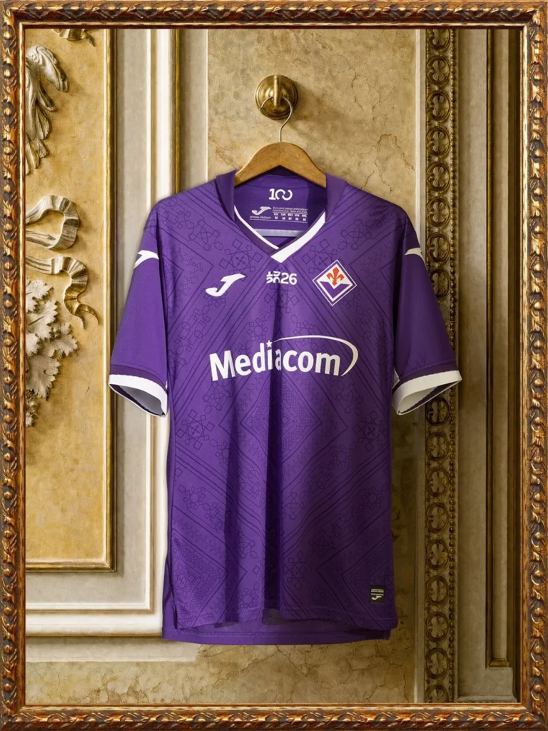 Joma vuelve a la Fiorentina con unas camisetas 2026-2027 para el centenario