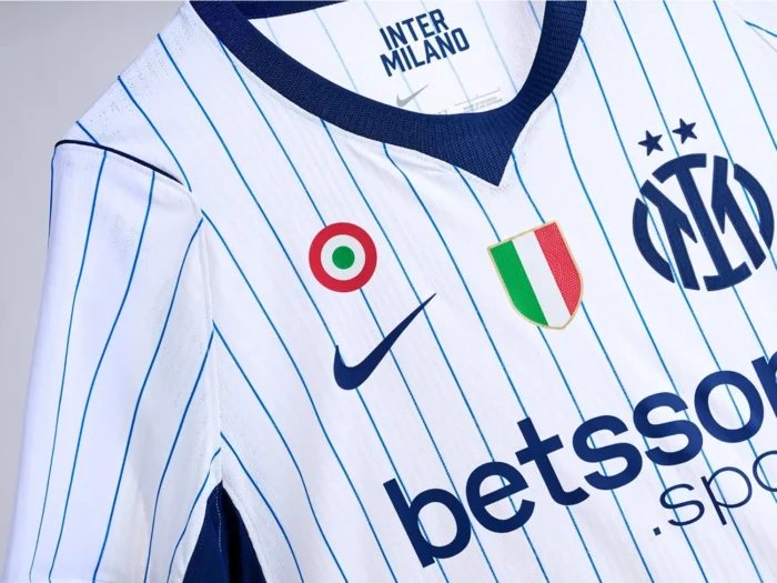 La camiseta visitante del Inter 2026-2027 se viste de béisbol
