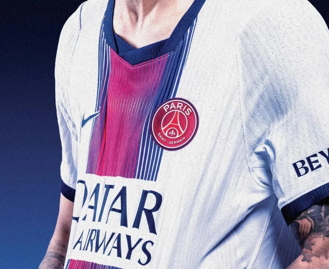 El PSG reinventa la franja Hechter en su camiseta visitante 2026-2027