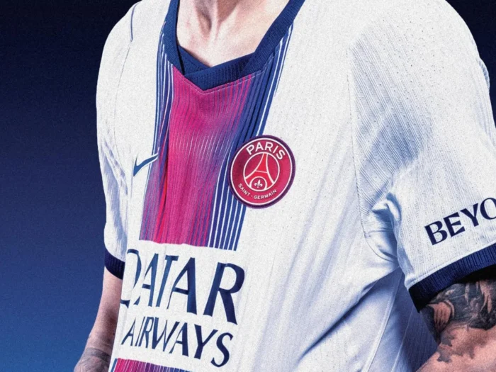 El PSG reinventa la franja Hechter en su camiseta visitante 2026-2027