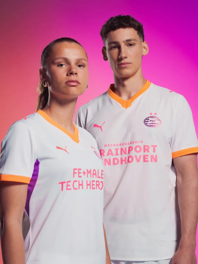 El amanecer de Eindhoven inspira la camiseta visitante del PSV 2026-2027