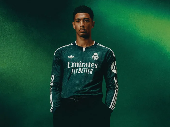 La camiseta suplente del Real Madrid 2026-2027 recupera el verde oscuro con un patrón muy especial