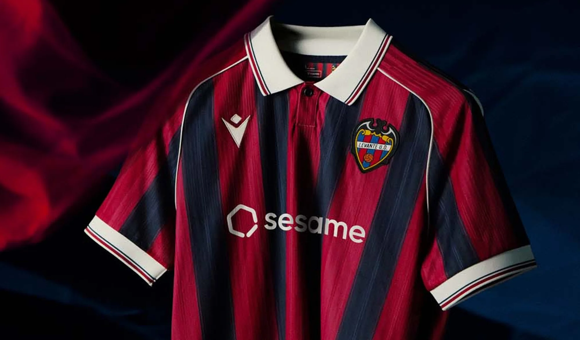 Las camisetas del UD Levante 2026-2027 apuestan por una imagen elegante