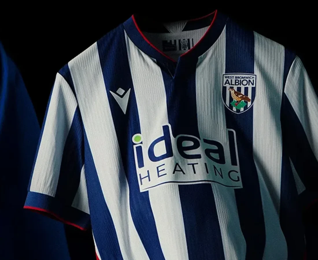 El West Bromwich Albion presenta sus camisetas 2026-2027 con un homenaje al Black Country