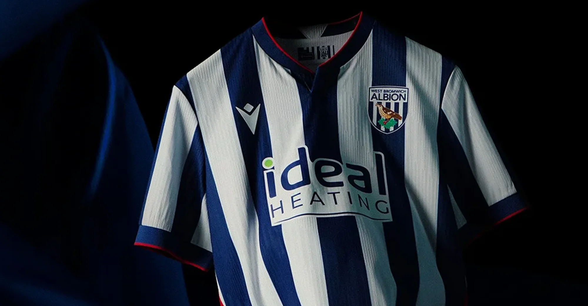 El West Bromwich Albion presenta sus camisetas 2026-2027 con un homenaje al Black Country