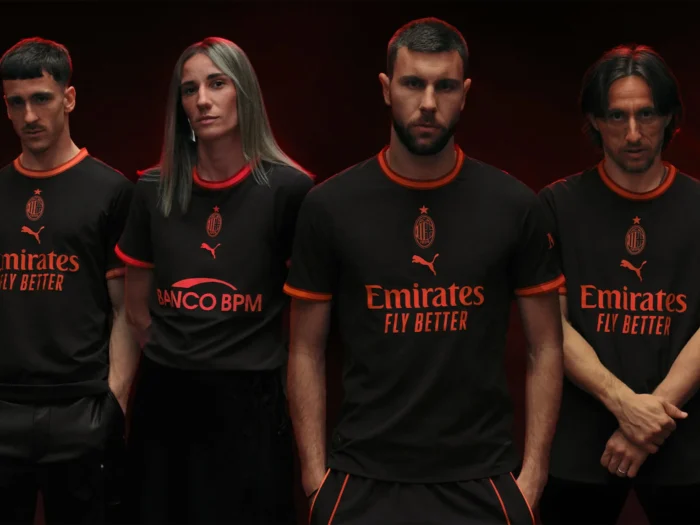 El AC Milan reinventa el rojo y negro con su tercera camiseta 2026-2027 reactiva a la luz UV