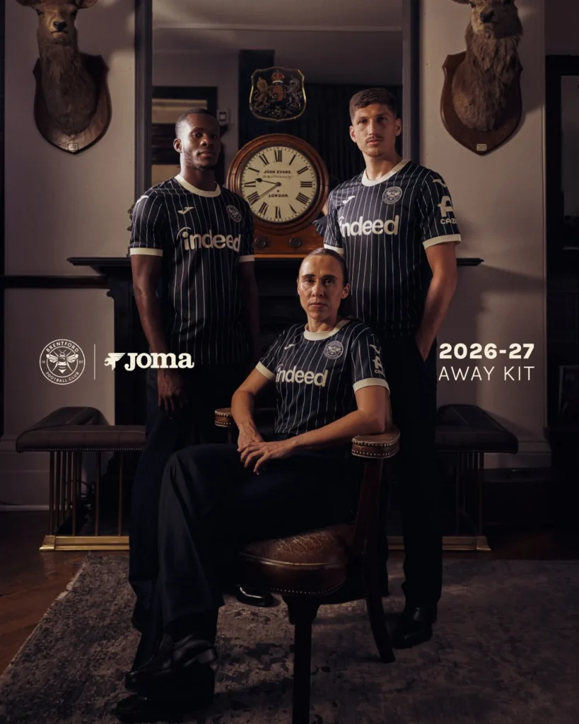 Brentford estrena camisetas 2026-2027 con Indeed como nuevo patrocinador y un guiño a Kingsman