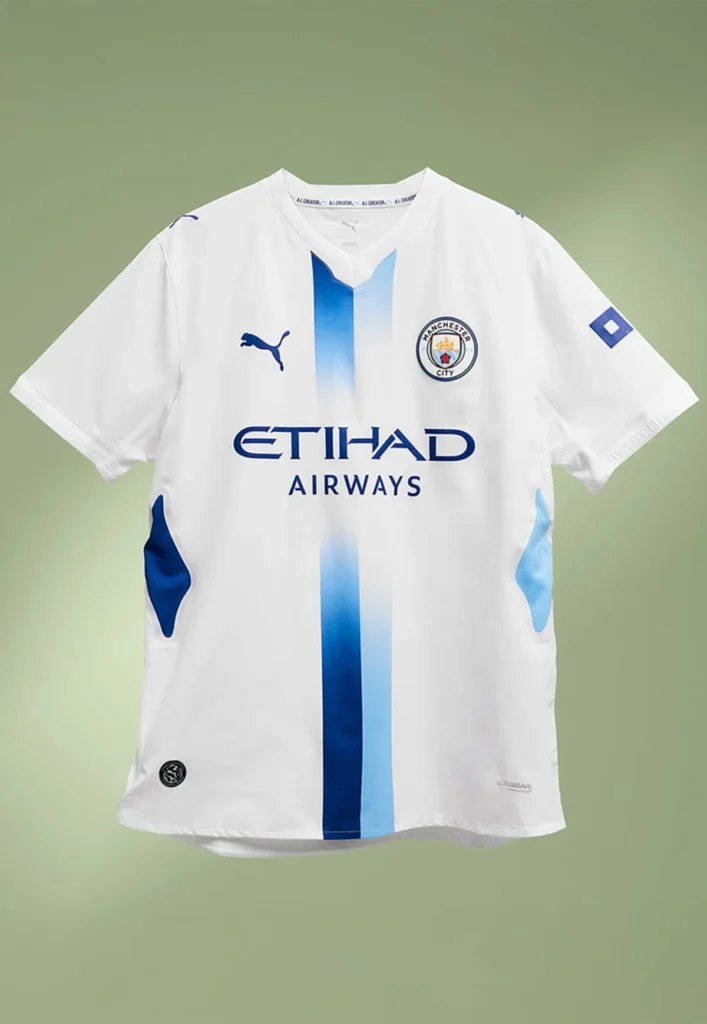 El Manchester City presenta su tercera camiseta 2026-2027 diseñada con inteligencia artificial