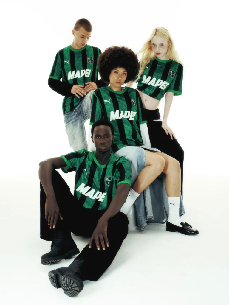 Sassuolo y PUMA presentan las camisetas 2026-2027: orgullo neroverde y el narciso de la ciudad