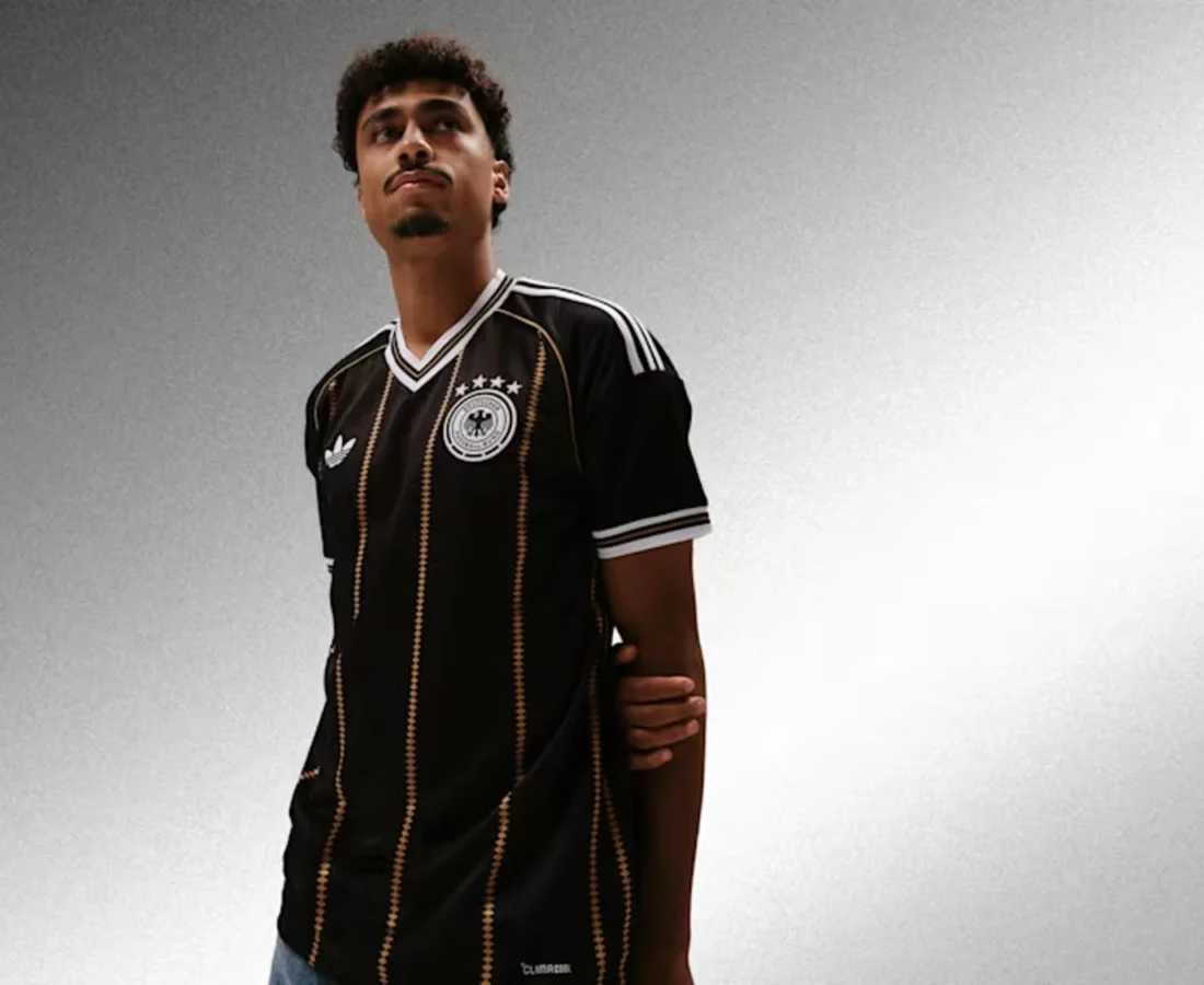 Alemania se despide de adidas con su tercera camiseta 2026: negro y oro para un adiós histórico
