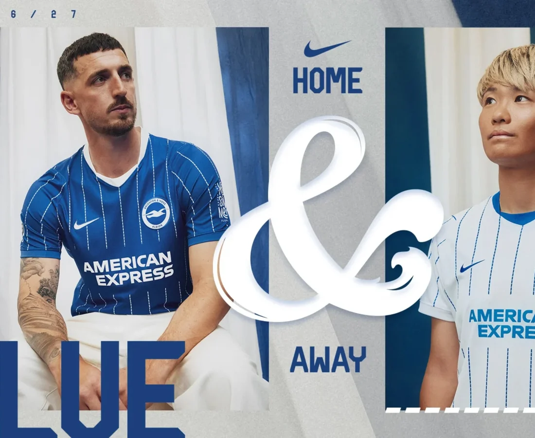 El Brighton mira a la final de 1983 en sus camisetas 2026-2027