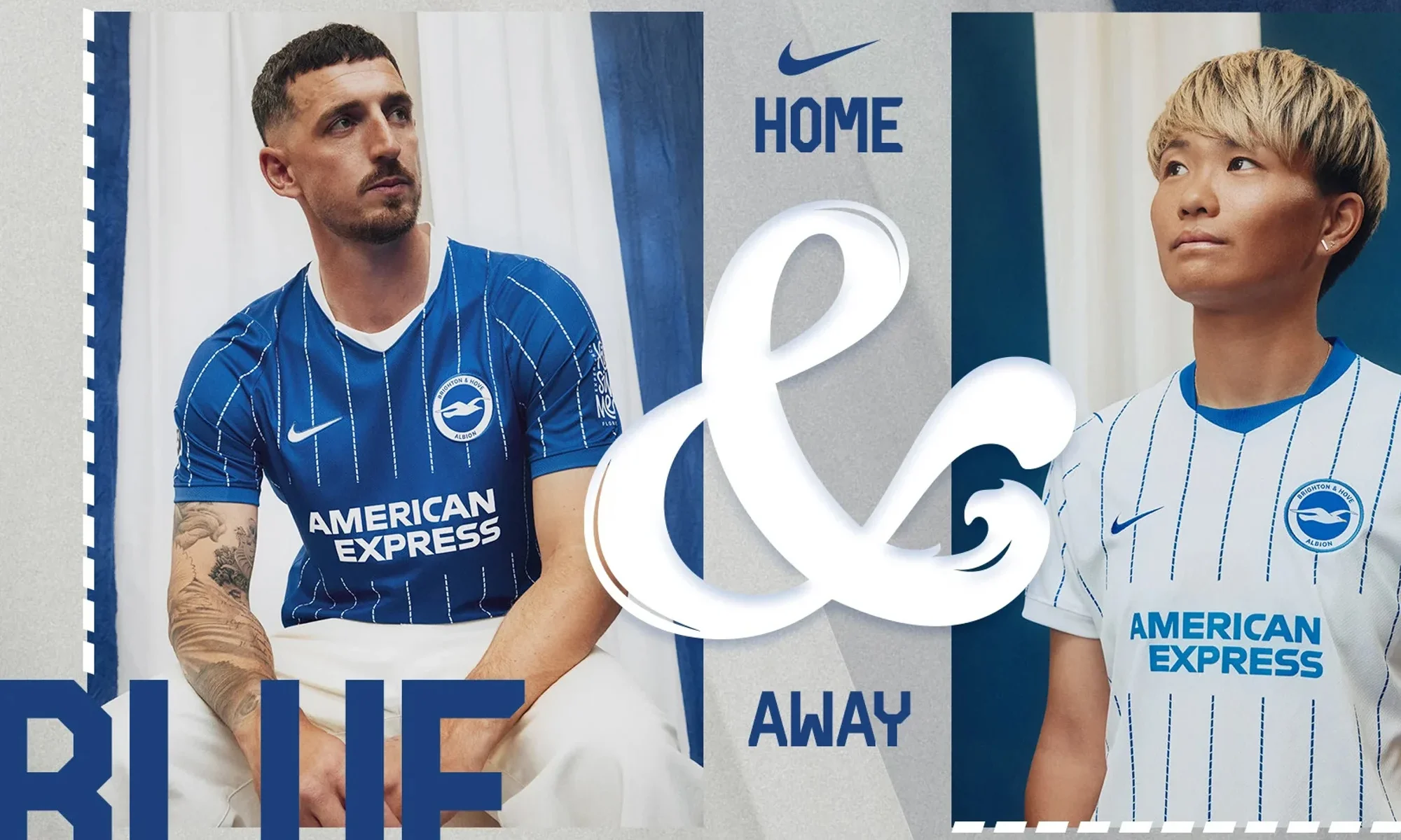 El Brighton mira a la final de 1983 en sus camisetas 2026-2027