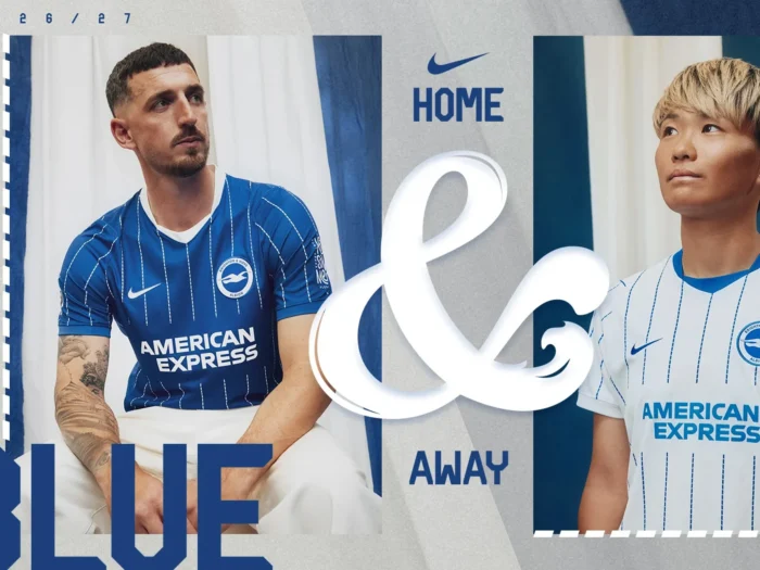 El Brighton mira a la final de 1983 en sus camisetas 2026-2027