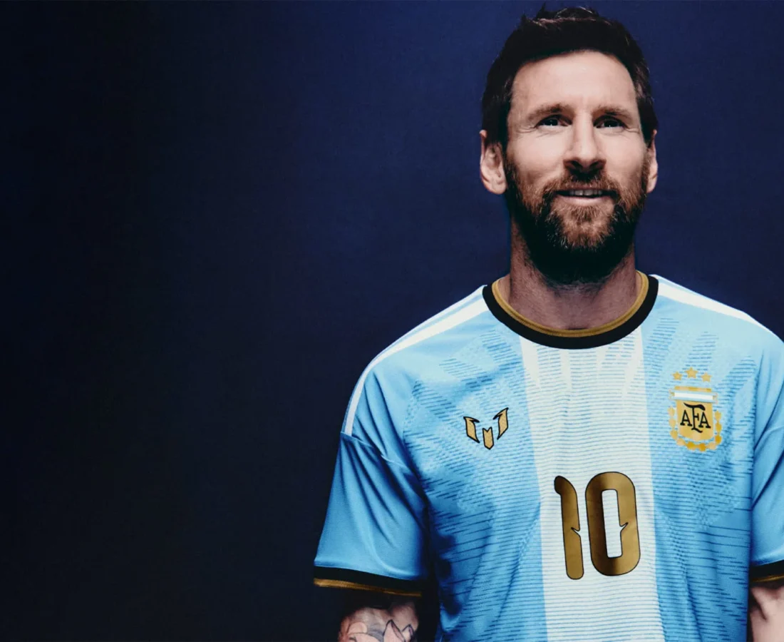 Messi se despide de la selección con una camiseta especial de Argentina de adidas