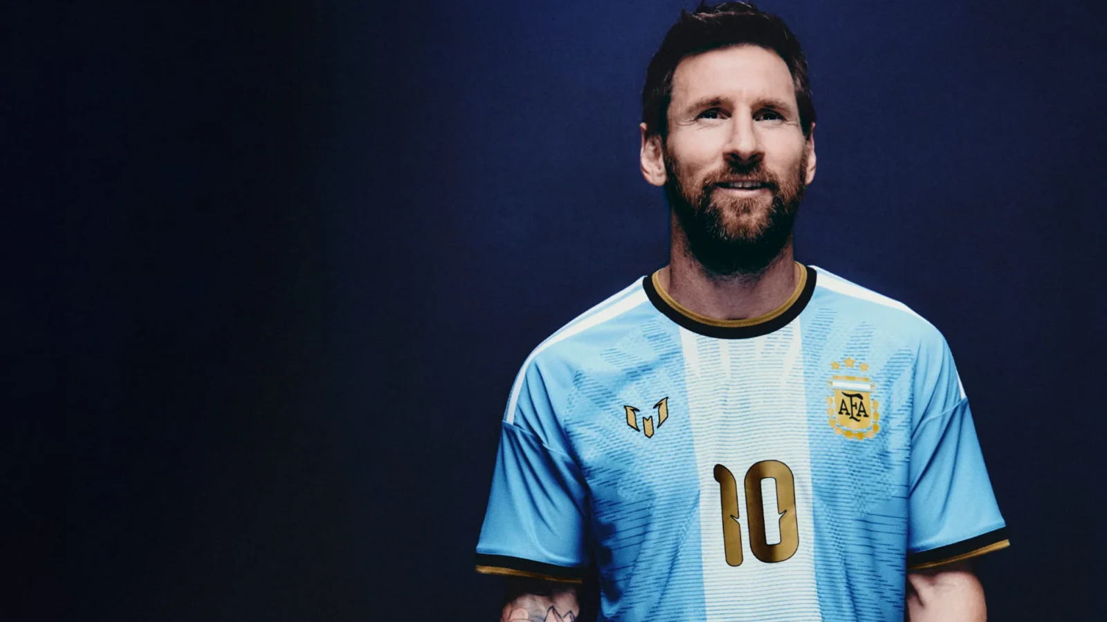 Messi se despide de la selección con una camiseta especial de Argentina de adidas