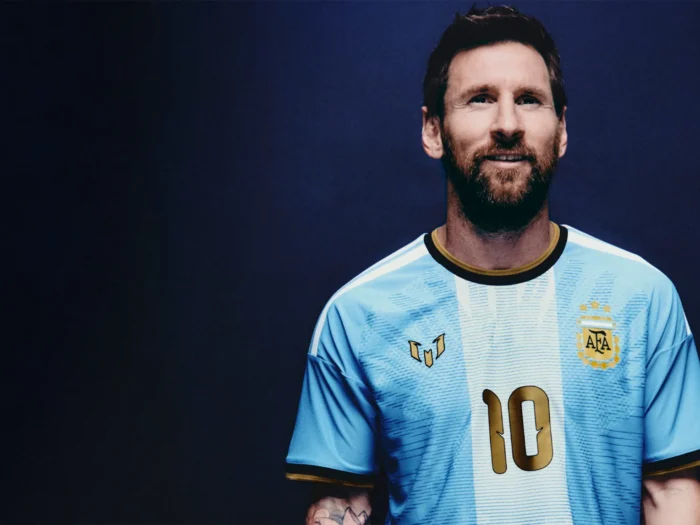Messi se despide de la selección con una camiseta especial de Argentina de adidas